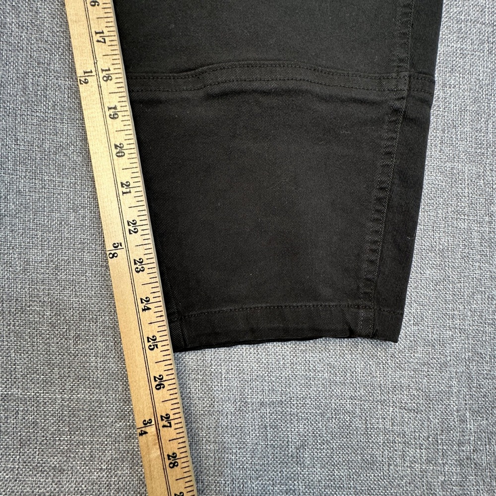 Everlane The Utility Barrel Pants Size 10R Washed Black High Rise Organic Cotton - Picture 8 of 13